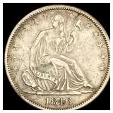 1846-O Seated Liberty Half Dollar CLOSELY UNCIRCUL