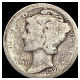 1921 Mercury Dime NICELY CIRCULATED