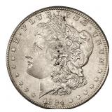 1884-CC Morgan Silver Dollar Ch BU