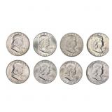1950-1962 [8] Franklin Half Dollar