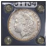 1881-S Morgan Silver Dollar GEM BU