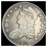 1821 Capped Bust Half Dollar HIGH GRADE