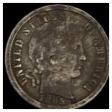1895-O Barber Dime NICELY CIRCULATED