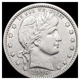 1916-D Barber Quarter CLOSELY UNCIRCULATED