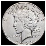 1928 Peace Dollar LIGHTLY CIRCULATED