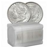 [20] Pre-21 Morgan Silver Dollar Roll Choice BU