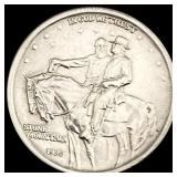1925 Stone Mountain Half Dollar GEM BU