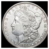 1904 Morgan Silver Dollar CHOICE AU