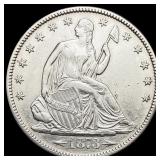 1873 Arrows Seated Liberty Half Dollar UNCIRCULATE