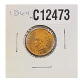 1864-L Indian Head Cent