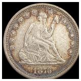 1876 Seated Liberty Quarter LIGHTLY CIRCULATED