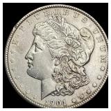 1901 Morgan Silver Dollar CLOSELY UNCIRCULATED