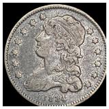 1834 Capped Bust Half Dollar LIGHTLY CIRCULATED
