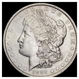 1891 Morgan Silver Dollar CHOICE BU