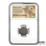 Roman Constantinian cAD 330-340 AE3/4 BI Nummus
