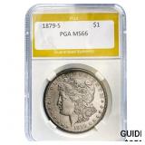 1879-S Morgan Dollar PGA MS66