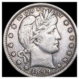1899 Barber Quarter CLOSELY UNCIRCULATED