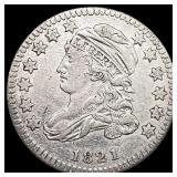 1821 Capped Bust Dime CLOSELY UNCIRCULATED