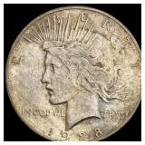1928 Peace Dollar LIGHTLY CIRCULATED
