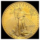 2002 $10 American Gold Eagle 1/4 oz SUPERB GEM BU