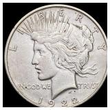 1922 Peace Dollar HIGH GRADE