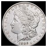 1886-S Morgan Silver Dollar CLOSELY UNCIRCULATED
