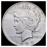 1934-D Peace Dollar UNCIRCULATED