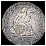 1858 Seated Liberty Quarter UNCIRCULATED