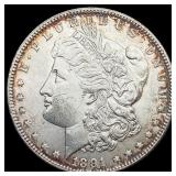 1891 Morgan Silver Dollar GEM BU