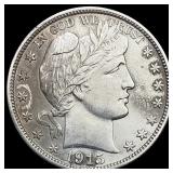 1915-D Barber Half Dollar UNCIRCULATED