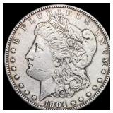 1904-O Morgan Silver Dollar CLOSELY UNCIRCULATED