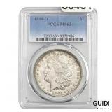 1890-O Morgan Silver Dollar PCGS MS63