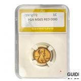 1972/72 1C PGA MS65 RED DDO