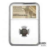 Roman Constantius II, AD 337-361 AE4 BI Nummus