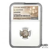 [1772-83] Mexico 1/2 Real El Cazador