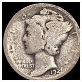 1921 Mercury Dime NICELY CIRCULATED