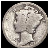 1921 Mercury Dime NICELY CIRCULATED