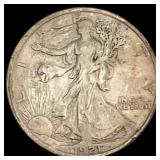 1921 Walking Liberty Half Dollar LIGHTLY CIRCULATE
