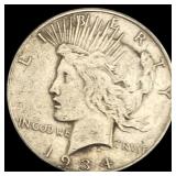 1934 Peace Dollar NEARLY UNCIRCULATED