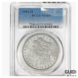 1902-O Morgan Silver Dollar PCGS MS65