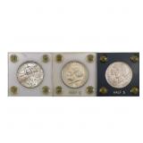 1926-1936 [3] Commemorative Silver Half Dollar Lot