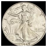 1945 Walking Liberty Half Dollar UNCIRCULATED
