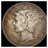 1927-S Mercury Dime LIGHTLY CIRCULATED