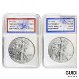 2013 (W) $1 American Silver Eagle IGS MS