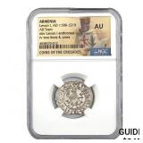 Armenia Levon I, AD 1198-1219 Silver Tram NGC AU