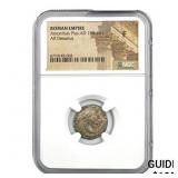 Roman Antoninus Pius, AD 138-161 Silver Denarius