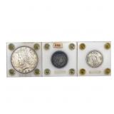 1883-1935 [3] U.S. Type Silver Coin Lot