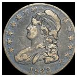 1823 Capped Bust Half Dollar LIGHTLY CIRCULATED
