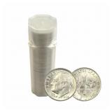 $5 Face Value 90% Silver Dimes BU