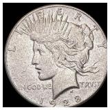 1928 Peace Dollar LIGHTLY CIRCULATED